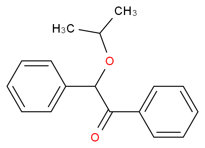 安息香异丙醚_分子结构_CAS_6652-28-4)