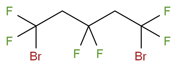 1,5-dibromo-1,1,3,3,5,5-hexafluoropentane_分子结构_CAS_371-83-5