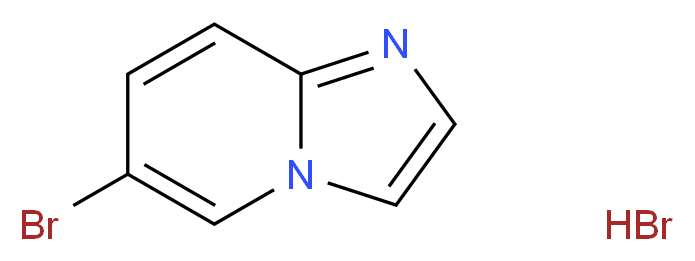 6-Bromoimidazo[1,2-a]pyridine hydrobromide_分子结构_CAS_604009-01-0)