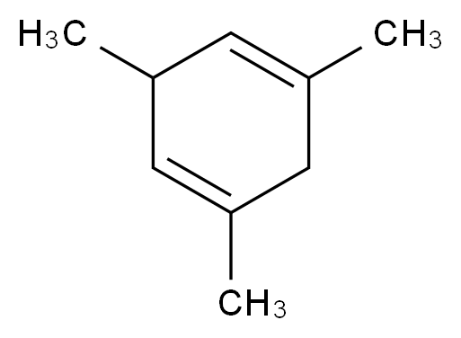 1,3,5-trimethylcyclohexa-1,4-diene_分子结构_CAS_4074-23-1