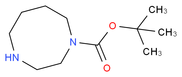 tert-butyl 1,4-diazocane-1-carboxylate_分子结构_CAS_1211597-01-1