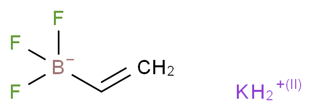 potassium ethenyltrifluoroboranuide_分子结构_CAS_13682-77-4