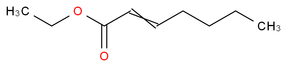 ethyl hept-2-enoate_分子结构_CAS_54340-72-6