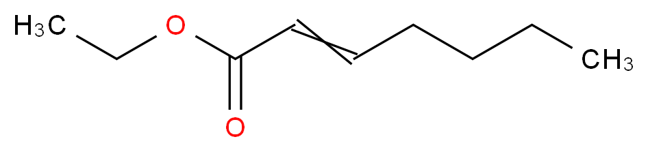 ETHYL 2-HEPTENOATE_分子结构_CAS_54340-72-6)