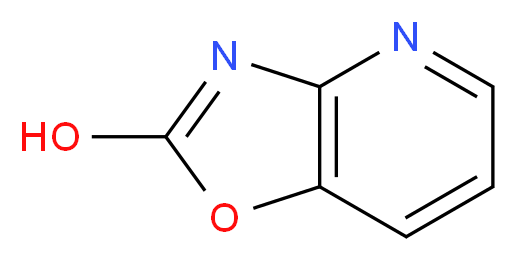 [1,3]oxazolo[4,5-b]pyridin-2-ol_分子结构_CAS_60832-72-6