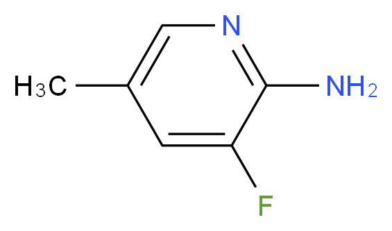 2-AMINO-3-FLUORO-5-METHYLPYRIDINE_分子结构_CAS_1211590-31-6)