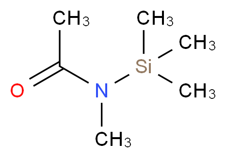 N-甲基-N-三甲基硅烷乙酰胺_分子结构_CAS_7449-74-3)
