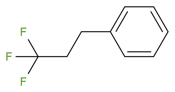 (3,3,3-Trifluoropropyl)benzene 97%_分子结构_CAS_1579-80-2)