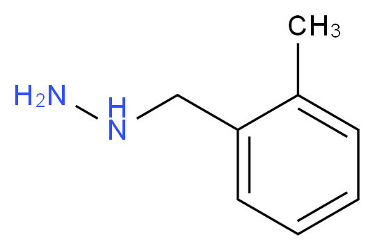 [(2-methylphenyl)methyl]hydrazine_分子结构_CAS_51859-94-0
