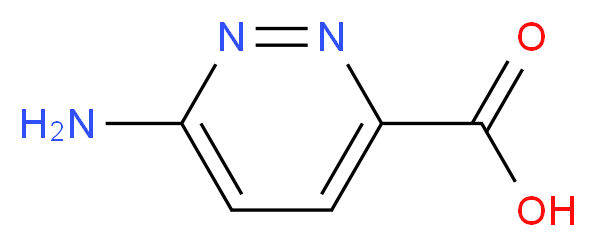 6-Aminopyridazine-3-carboxylic acid_分子结构_CAS_59772-58-6)