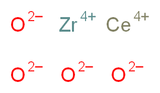 锆酸铈_分子结构_CAS_53169-24-7)