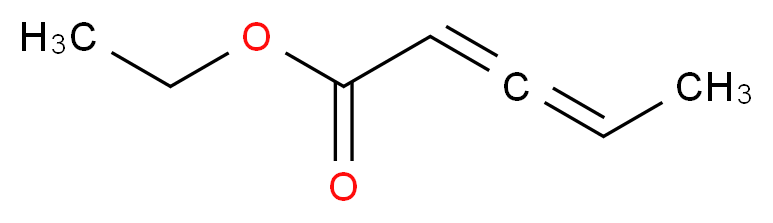 Ethyl 2,3-pentadienoate_分子结构_CAS_74268-51-2)