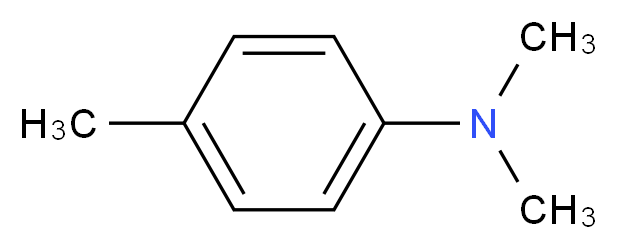 4,N,N-三甲基苯胺_分子结构_CAS_99-97-8)