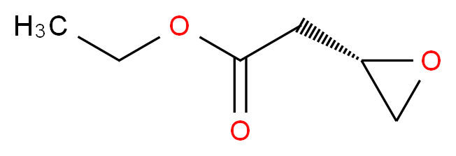 (S)-Ethyl 2-(oxiran-2-yl)acetate_分子结构_CAS_112083-63-3)