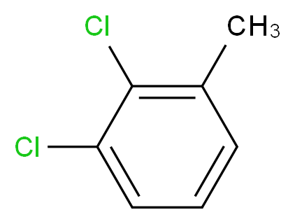 1,2-dichloro-3-methylbenzene_分子结构_CAS_32768-54-0