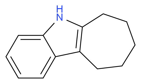 5,6,7,8,9,10-hexahydrocyclohepta[b]indole_分子结构_CAS_)