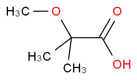 2-Methoxy-2-methylpropanoic acid_分子结构_CAS_13836-62-9)