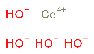 CERIC HYDROXIDE_分子结构_CAS_12014-56-1)