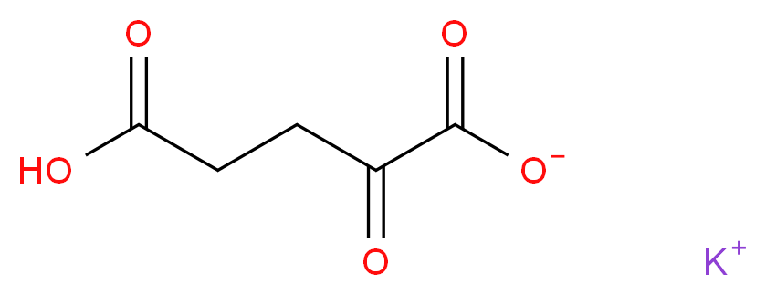 potassium 4-carboxy-2-oxobutanoate_分子结构_CAS_997-43-3