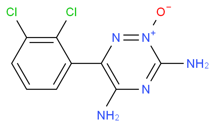 Lamotrigine N2-Oxide_分子结构_CAS_136565-76-9)