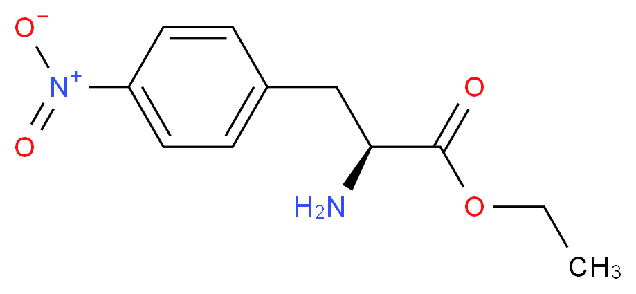 Ethyl 4-nitro-L-phenylalanine_分子结构_CAS_34276-53-4)