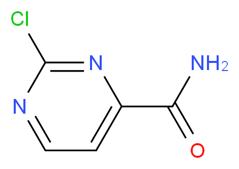 2-Chloropyrimidine-4-carboxamide_分子结构_CAS_22536-66-9)