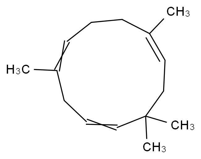 &alpha;-HUMULENE_分子结构_CAS_6753-98-6)