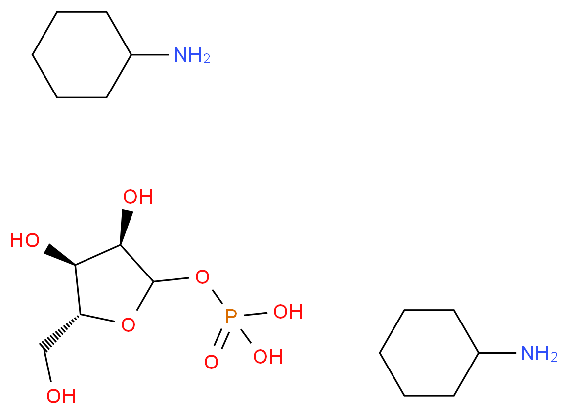 &alpha;-D-RIBOSE-1-PHOSPHATE_分子结构_CAS_58459-37-3)