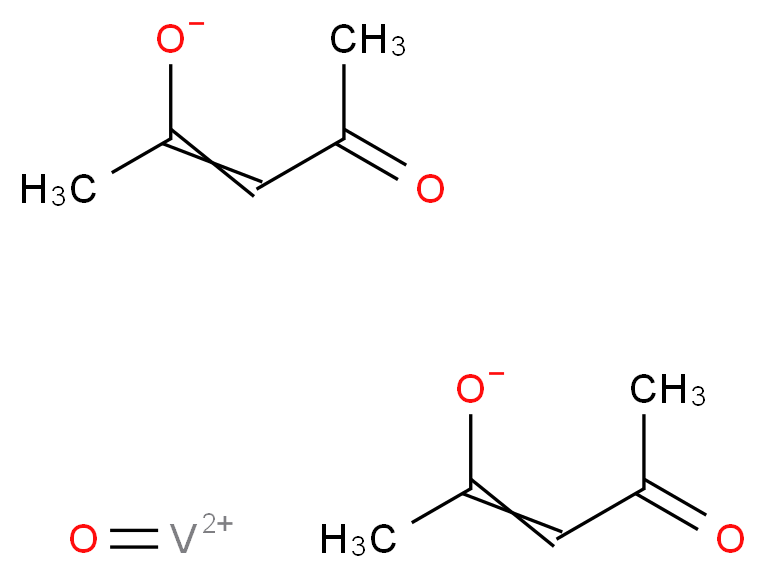 VANADYL ACETYLACETONATE_分子结构_CAS_58271-97-9)