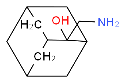 2-Aminomethyl-adamantan-2-ol_分子结构_CAS_24779-98-4)