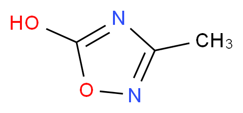 3-methyl-1,2,4-oxadiazol-5-ol_分子结构_CAS_)
