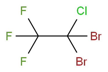 1-Chloro-1,1-dibromo-2,2,2-trifluoroethane (FC-113aB2) 97%_分子结构_CAS_754-17-6)