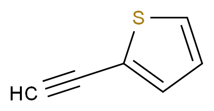 2-ethynylthiophene_分子结构_CAS_4298-52-6