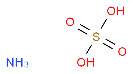 重硫酸铵_分子结构_CAS_7803-63-6)