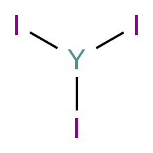 triiodoyttrium_分子结构_CAS_13470-38-7