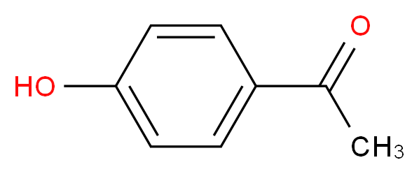 4'-羟基苯乙酮_分子结构_CAS_99-93-4)