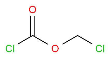 Chloromethyl chloroformate_分子结构_CAS_22128-62-7)