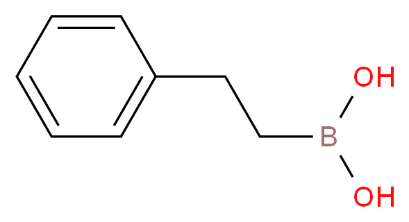 (2-phenylethyl)boronic acid_分子结构_CAS_34420-17-2