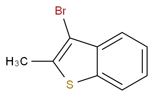 3-bromo-2-methyl-1-benzothiophene_分子结构_CAS_10243-15-9