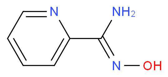 Pyridine-2-carboxamidoxime_分子结构_CAS_1772-01-6)