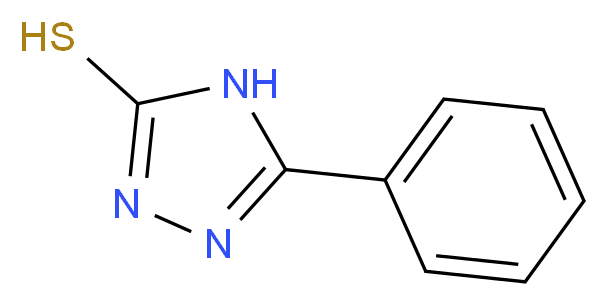 5-Phenyl-4H-1,2,4-triazole-3-thiol_分子结构_CAS_3414-94-6)