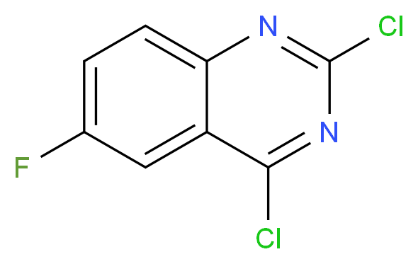 2,4-Dichloro-6-fluoroquinazoline_分子结构_CAS_134517-57-0)