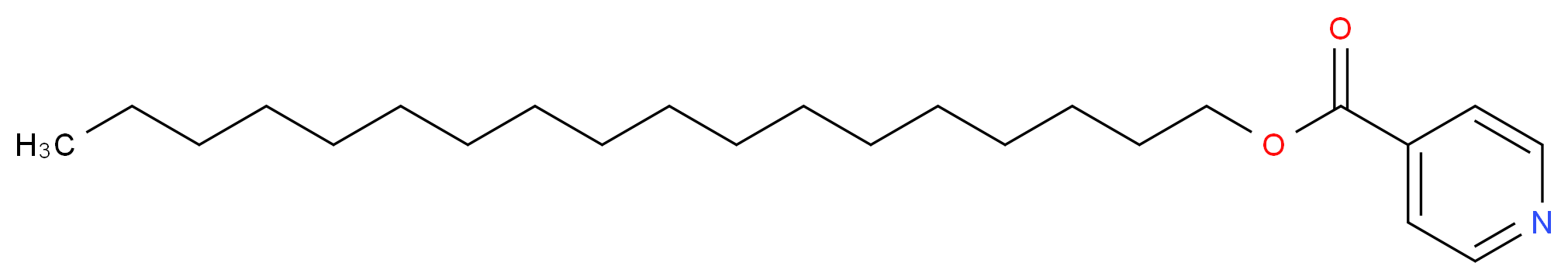 octadecyl pyridine-4-carboxylate_分子结构_CAS_103225-02-1