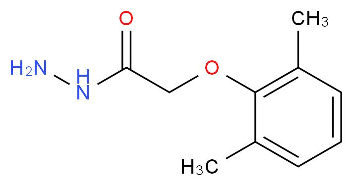 2-(2,6-Dimethylphenoxy)acetohydrazide_分子结构_CAS_64106-78-1)