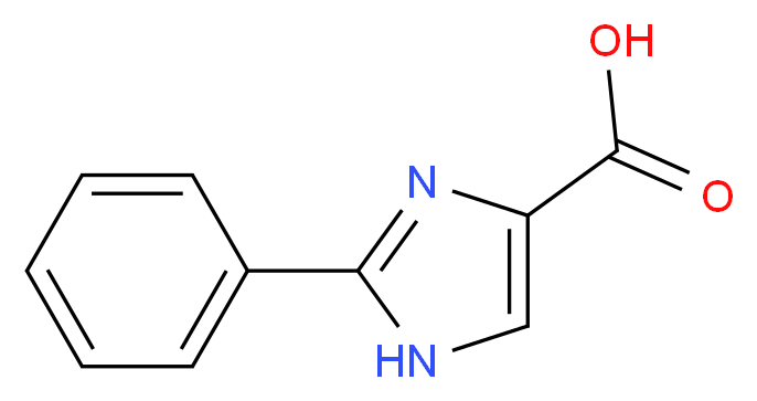 2-phenyl-1H-imidazole-4-carboxylic acid_分子结构_CAS_41270-74-0)