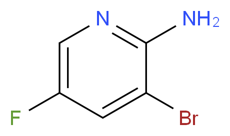 3-bromo-5-fluoropyridin-2-amine_分子结构_CAS_869557-43-7