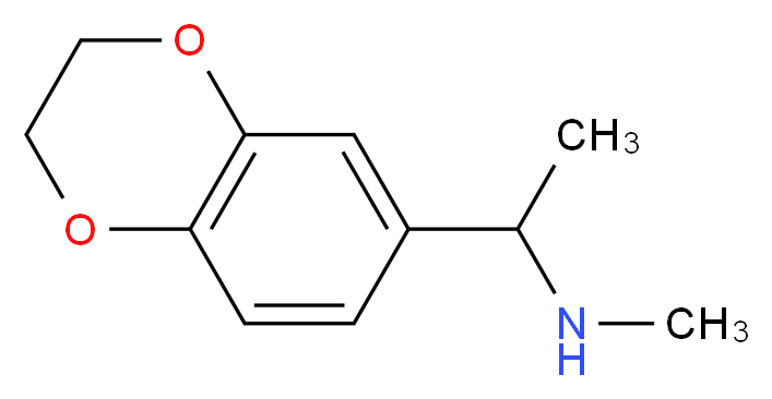 1-(2,3-dihydro-1,4-benzodioxin-6-yl)-N-methylethanamine_分子结构_CAS_381191-92-0)