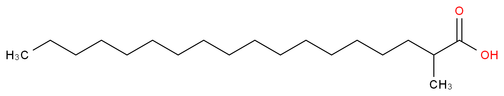 2-甲基十八烷酸_分子结构_CAS_7217-83-6)