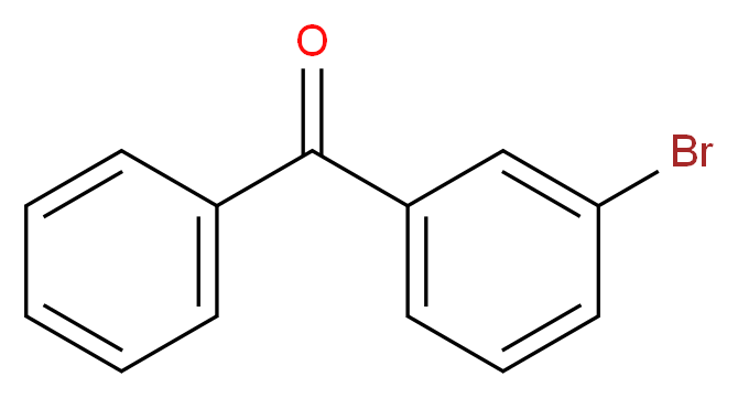 3-Bromobenzophenone_分子结构_CAS_1016-77-9)