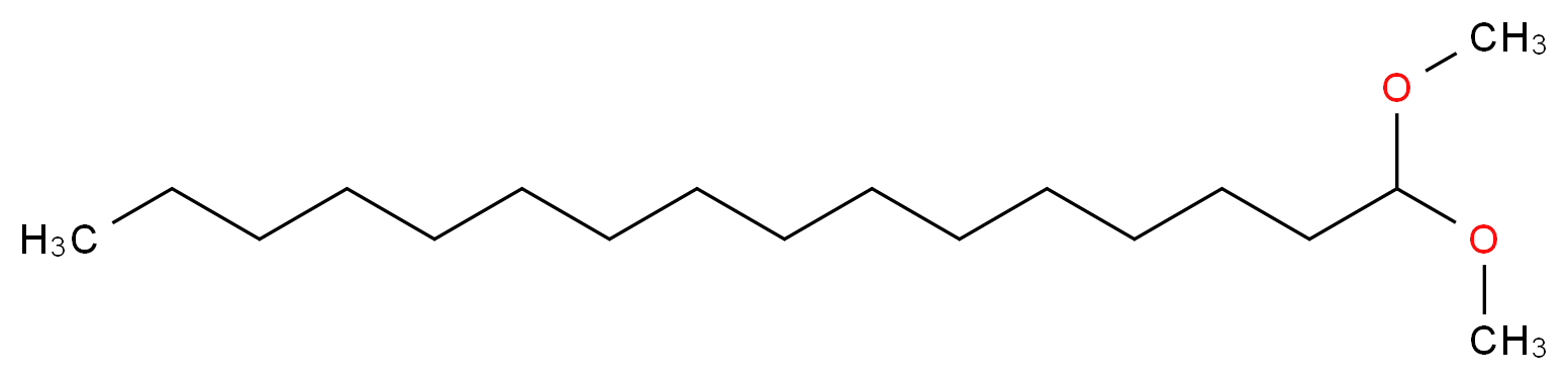 1,1-dimethoxyhexadecane_分子结构_CAS_2791-29-9